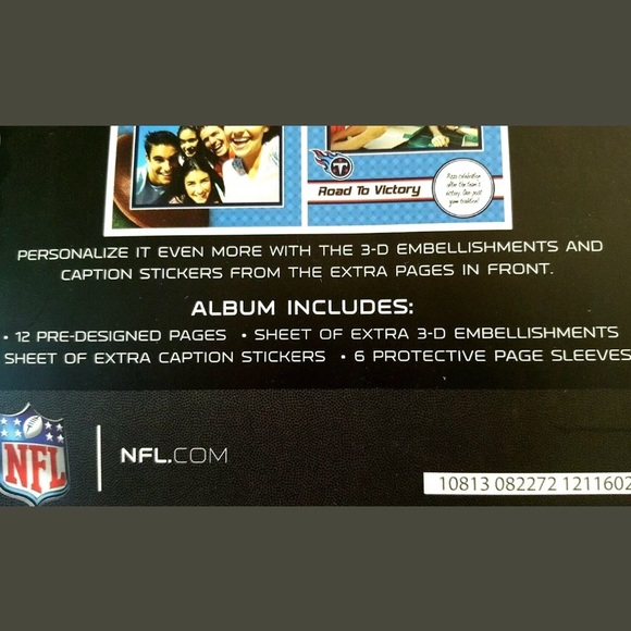 Tennessee Titans Complete Scrapbook Photo Memory Set - Picture 3 of 3